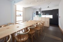 YHA Cotswolds self-catering kitchen and dining area