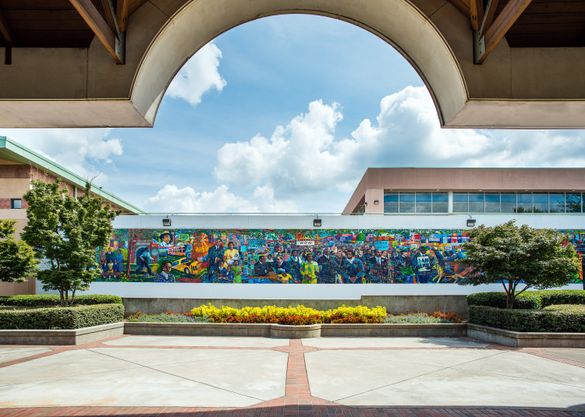 Martin Luther King Jr. mural