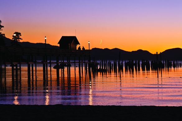 Sunset on North Lake Tahoe