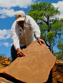 Mutawintji National Park rock art