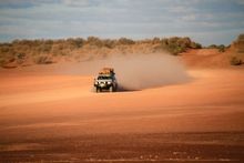 Driving in Corner Country