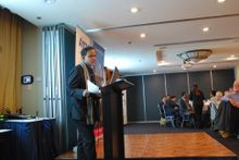 AITTC Chairman Sandip Hor speaking