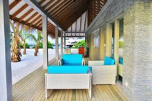 Deck at the Kurumba Maldives Dive Centre