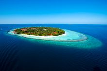 Aerial of Kurumba Maldives