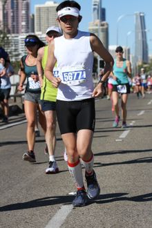 Jamie Pang from Kuala Lumpur will compete in his sixth Gold Coast Airport Marathon on 3 July 2016