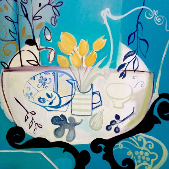 Marissa Weatherhead - Tulips on the Garden