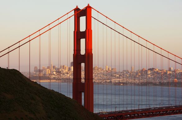 Golden Gate Bridge at Dusk