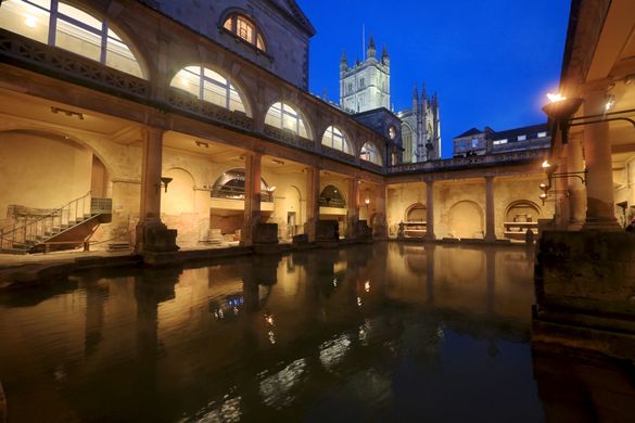 The Roman Baths_Torchlit Summer Evenings 1 The Roman Baths_Torchlit Summer Evenings 1