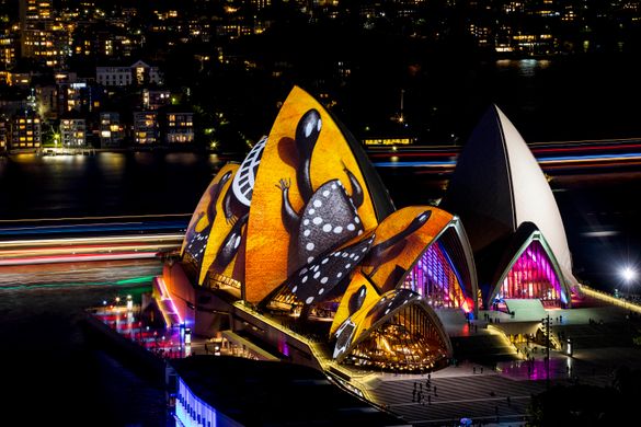 Vivid Sydney 2016_Songlines_Sydney Opera House