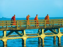 Monks Kep Cambodia