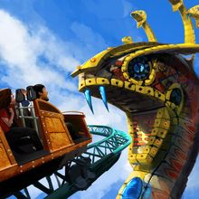 Test your courage on Cobra's Curse, Busch Gardens Tampa Bay's newest thrill ride.
