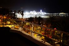 Views of the world famous Santa Monica Pier from ONYX