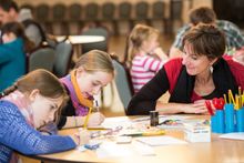 Family activities at the Fashion Museum, Bath