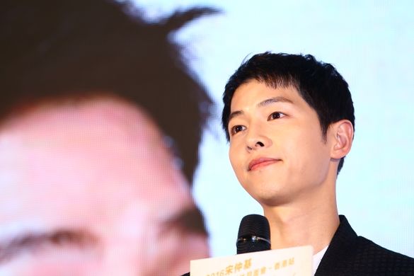 Song Joong Ki, Korean Mega Star at InterContinental Hong Kong