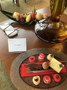Special Chocolate Dragon Boat Amenity for Song Joong Ki in the Presidential Suite