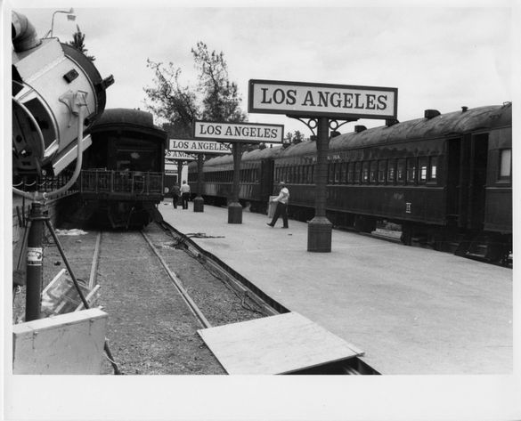 Filming of the 1993 movie World Greatest Lover starring Gene Wilder. 