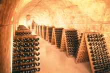 Mumm Cellar & Bottles