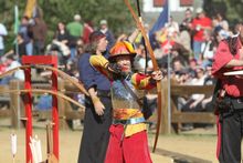 Archery at the Reniasance Faire