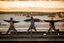 21st June 2016 World Yoga Day Warrior Pose - Low Res