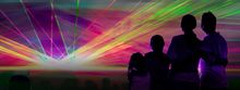 Sunset Celebration - laser light show