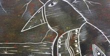 Artist Lenoy, (detail), courtesy of Southern Queensland Correctional Centre. Photograph by Chris Stannard - Copy