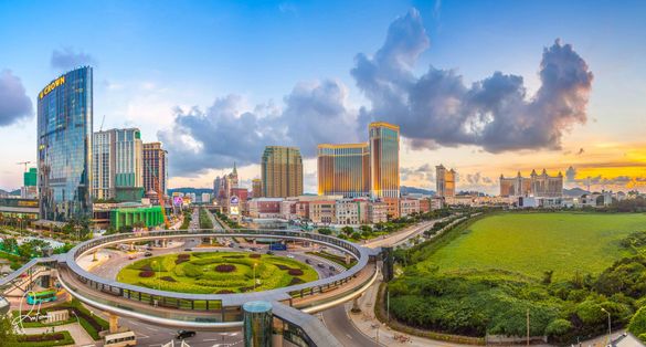 Cotai Strip in Macao