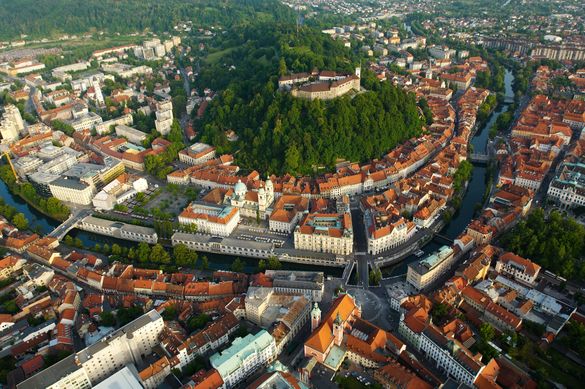 Ljubljana from above