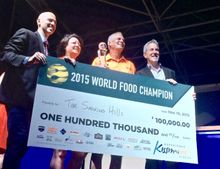 A barbecue team takes home the Final Table grand prize of 0,000 at the 2015 World Food Championships