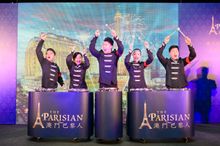 “Urban Drum Crew” wowed audiences at The Parisian Macao’s exclusive Eiffel Tower illumination event held June 23. The Parisian M