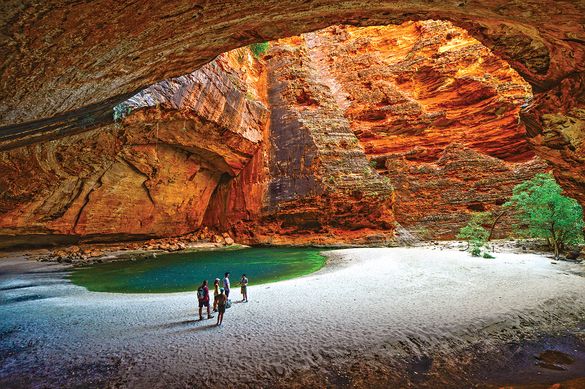 Cathedral Gorge, the venue for APT’s Symphony in the Kimberley.