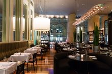 glass brasserie at Hilton Sydney
