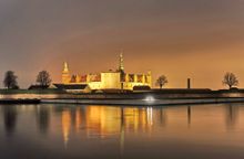 Kronborg Castle at Night