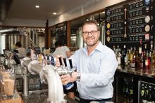 Owner of Hemingway's Brewery Tony Fyfe celebrates the opening of Port Douglas' newest attraction this week