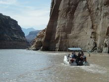 Cataract Canyon end on Lake Powell