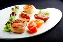 THE STEAK HOUSE winebar + grill - Seared Hokkaido Scallops & Monkfish Cheek