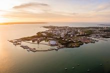 Aerial shot of Darwin