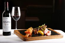 Vega Sicilia Wine Dinner - Bodega Pintia Cosesha Toro 2010 with Tapas Platter at THE STEAK HOUSE winebar + grill