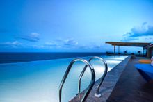 Infinity Rooftop Pool at Varun Beach Bheemili Resort by AccorHotels