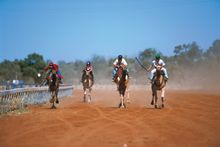 Off and racing! Boulia Camels take to the track