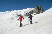 James Cameron on the Tasman Glacier - credit Alistair Guthrie