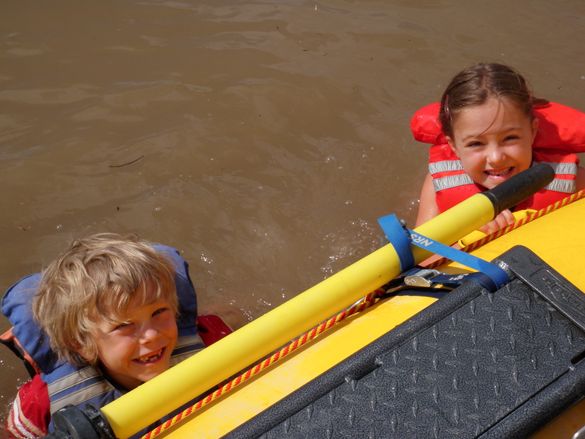 Rafting the Colorado River in Moab Utah