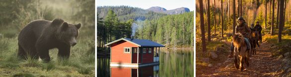 Bear watching; Årrenjarka; trekking on Icelandic horses