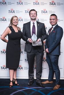 Atura Hotels Director of Sales with Atura Blacktown General Manager Matt Kent and 