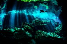 Cenote diving in Mexico