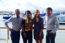 Left to right - Gautam Lulla (President Travel Tripper), Soma Bruce (VP Business Development AsPac Travel Tripper), Julie McKinn