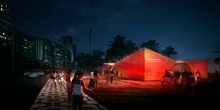 The Danish Pavillion at Ipanema Beach