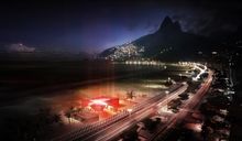 The Danish Pavillion at Ipanema Beach