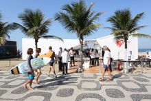 The Danish Pavillion at Ipanema Beach