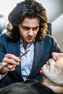 QT Canberra Barber Kristian Jones dishes out the Mr Bond treatment
