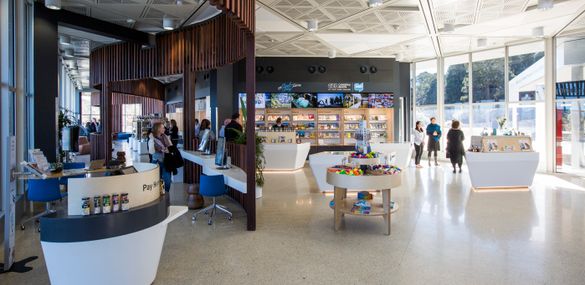 The Canberra and Region Visitors Centre at Regatta Point